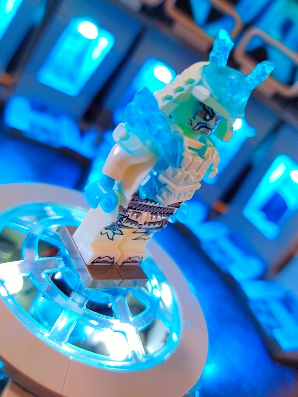 Ninjago Ice Emperor Zane Minifigure Lego Compatible